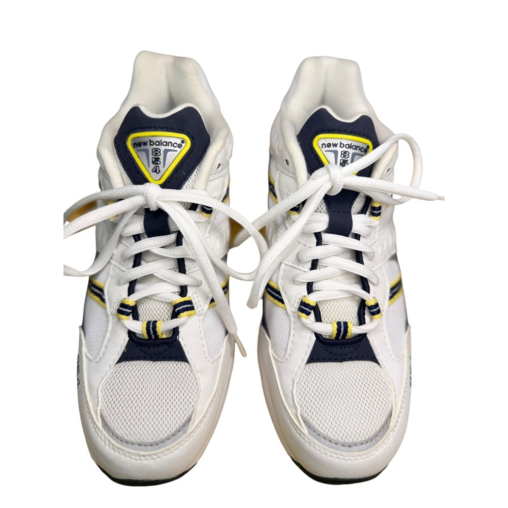 New Balance Running Shoes Womens 8 White 854 Stability W854WB Mesh Sneakers